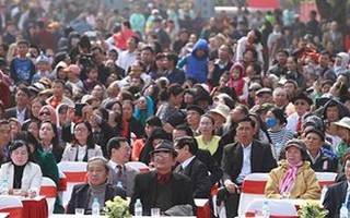 Ngàn người tưng bừng tham dự hội gò Đống Đa trong ngày đầu xuân